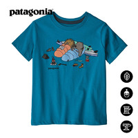patagonia 巴塔哥尼亚 短袖Graphic Organic有机棉夏季儿童T恤60386