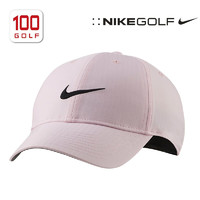 NIKE GOLF耐克高尔夫球帽男全新Legacy91高尔夫运动帽可调节男帽 粉色