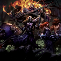 LEAGUE OF LEGENDS 英雄联盟 英雄皮肤 五杀摇滚主唱 卡尔萨斯