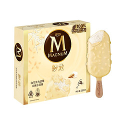 MAGNUM 梦龙 白巧克力口味 冰淇淋  65g*4支