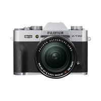 FUJIFILM 富士 X-T20 APS-C画幅 微单相机 银色 XF 18-55mm F2.8 R LM OIS 变焦镜头 单头套机
