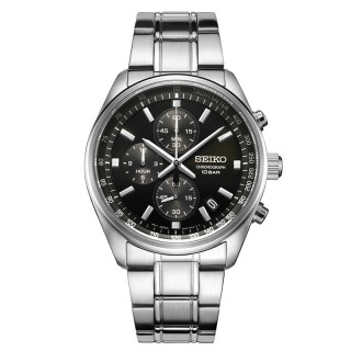seiko精工chronograph系列415毫米石英腕表ssb379p1