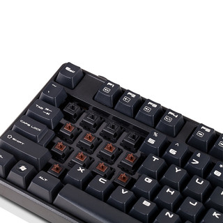 BenQ 明基 KX890 104键 有线机械键盘 黑色 Cherry黑轴 无光