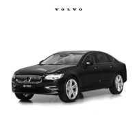 VOLVO 沃尔沃 原厂1:18车模 S90L 原装仿真汽车模型 收藏礼物 玛瑙黑