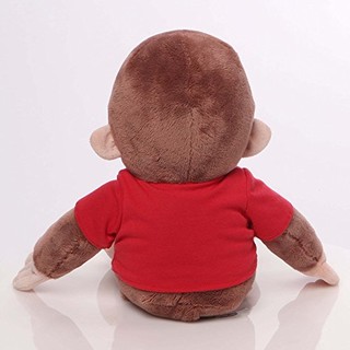 GUND 冈德 好奇猴乔治 Curious George毛绒玩具 红色