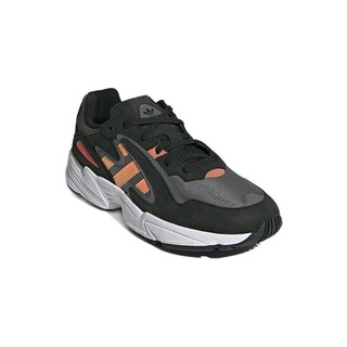 adidas Originals Yung-96 Chasm 中性休闲运动鞋 EE7227 黑色/灰色/橙色 42