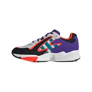 adidas Originals Yung-96 Chasm 中性休闲运动鞋 EF1427 白色黑色/能量墨水蓝 46.5