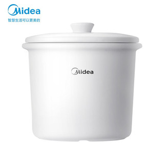 Midea 美的 炖盅陶瓷炖盅炖鸡汤隔水炖隔水蒸 11CM直径 PT10C01