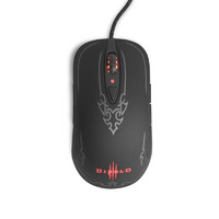 steelseries 赛睿 DIABLO 3 有线鼠标 8000DPI 黑色