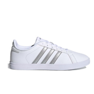 adidas NEO Courtpoint 女子运动板鞋 FY8407 白/银 38.5