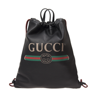 GUCCI 古驰 男士牛皮手提双肩包 5166390GCBT8163 黑色 中号