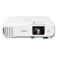 EPSON 爱普生 CB-X39 家用投影机套装 100英寸电动幕布+吊架 白色