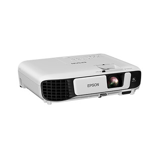 EPSON 爱普生 CB-X41 家用投影机套装 吊架+幕布 白色