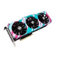 ZOTAC 索泰 GeForce RTX 3070 8G X-GAMING OC 显卡 8GB 蓝粉色