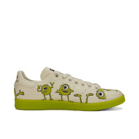 adidas Originals Stan Smith Disney联名款 中性运动板鞋 FZ2706 米白色/黄绿色/黑 46