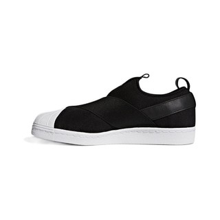 adidas Originals Superstar Slip On 中性运动板鞋 BZ0112 黑色 36