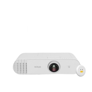 EPSON 爱普生 CB-X50 办公投影机套装 幕布+电视盒子 白色