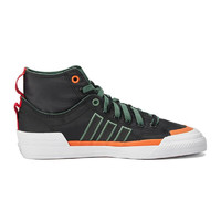 adidas Originals NIZZA HI DL 中性运动帆布鞋 GZ2653 深藏青蓝/白/橙色/绿 46