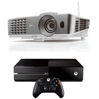 BenQ 明基 i701 投影机套装 JD 智能无屏电视+微软 Xbox One 专业游戏机