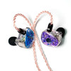 AAW Project 4+2 入耳式挂耳式圈铁有线耳机 蓝紫色 3.5mm
