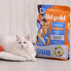 solid gold 素力高 无谷物配方全猫粮  12磅/5.44kg