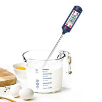 BiaoKang 标康 探针式厨房食品温度计烘焙油温计婴儿奶温计水温计烤肉电子温度计插针式