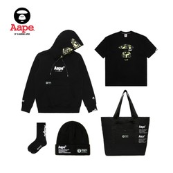 Aape 4933XXF 男装五件套福袋