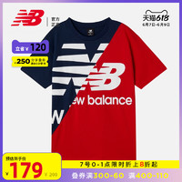 new balance New Balance NB官方2021新款男款MT11513夏季休闲运动字母拼接T恤