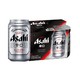 Asahi 朝日啤酒 ASAHI/朝日啤酒超爽系列生啤330mlx6罐连包日式风味生（鲜）啤酒