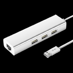 诺西 USB转换器 ABS款-白色（不送网线）