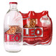 有券的上：LEO 气泡水苏打水 玻璃瓶 325ml*6瓶
