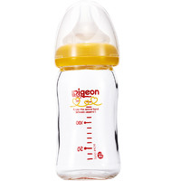 Pigeon 贝亲 宽口径玻璃奶瓶 160ml SS号