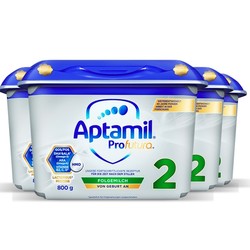 Aptamil 爱他美 白金较大婴儿 宝宝HMO配方奶粉2段6个月以上*4罐装二段进口