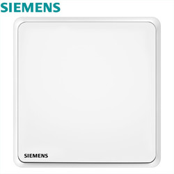 SIEMENS 西门子 一开单控开关面板 灵蕴辰曦白