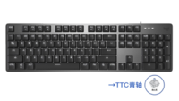logitech 罗技 K845 104键 有线机械键盘 ttc轴 单光