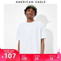 AMERICAN EAGLE AEO2021春季新款男士白色圆领短袖T恤 American Eagle 1164_1539