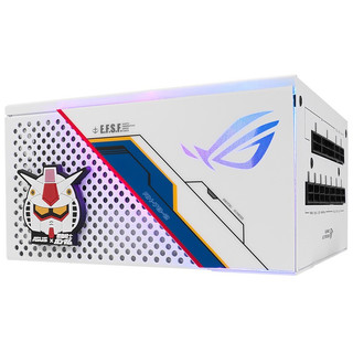 ASUS 华硕 ROG STRIX 雪鹰850W 机动战士高达版 金牌（90%）全模组ATX电源 850W