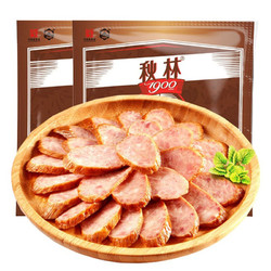 秋林里道斯 食品 俄式600g/袋中华老字号 休闲零食猪肉肠东北特产地道小吃香肠 开袋即食 俄式600g*2袋