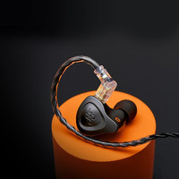 宁梵声学 NA2+ 入耳式挂耳式动圈降噪有线耳机 曜石黑 3.5mm