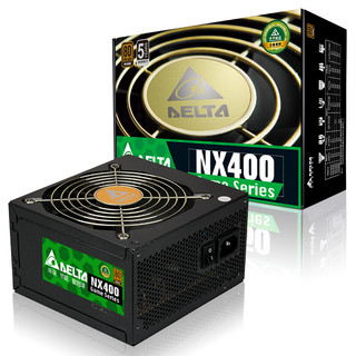 DELTA 台达 NX400 铜牌（85%）非模组ATX电源 400W