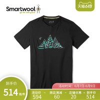 Smartwool户外运动速干T恤男150系列 吸汗透气美利奴羊毛短袖0365