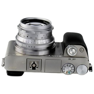 7artisans 七工匠 35mm F1.2 标准定焦镜头 索尼E卡口 43mm 银色