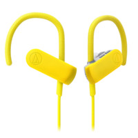 铁三角 ATH-SPORT50BT 入耳式颈挂式 蓝牙耳机 黄色