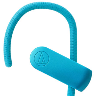 audio-technica 铁三角 ATH-SPORT50BT 入耳式颈挂式 蓝牙耳机 蓝色