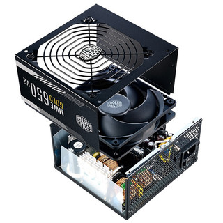 COOLER MASTER 酷冷至尊 MWE650 V2 金牌（90%）非模组ATX电源 650W