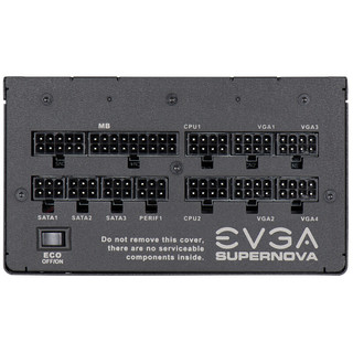 EVGA 750P2 白金牌（92%）全模组ATX电源 750W