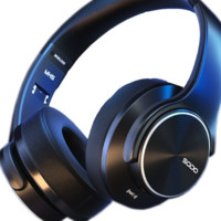 奇联 MH5 耳罩式头戴式 蓝牙耳机 黑色