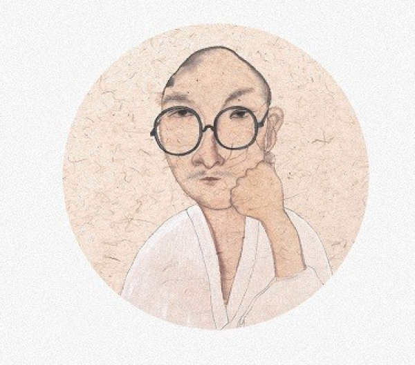 仟象映画李知弥知味系列且慢50x60cm油画布浅木色实木框