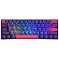 Akko 艾酷 3061 霓虹 61键 双模无线机械键盘 紫色 佳达隆G轴橙轴 RGB