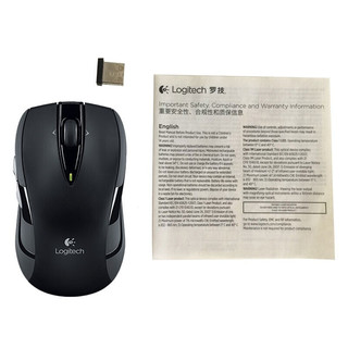 logitech 罗技 M546 2.4G无线鼠标 1000DPI 黑色